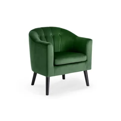 Armchair MARSHAL dark green